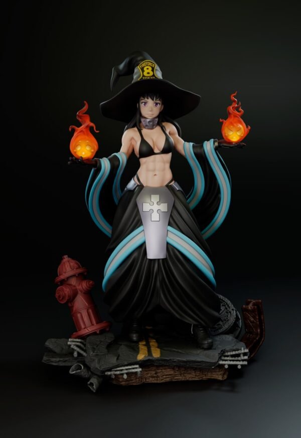 Maki - FireForce STL 3D PRINTING - Imagen 2